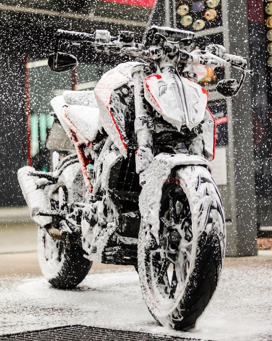 Doorstep Bike Cleaning